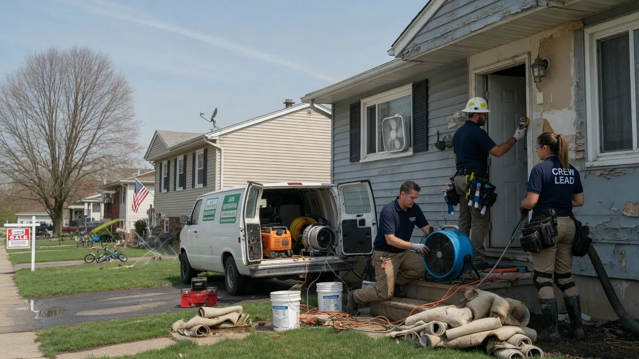 Flood Cleanup in Kimberton, PA near me