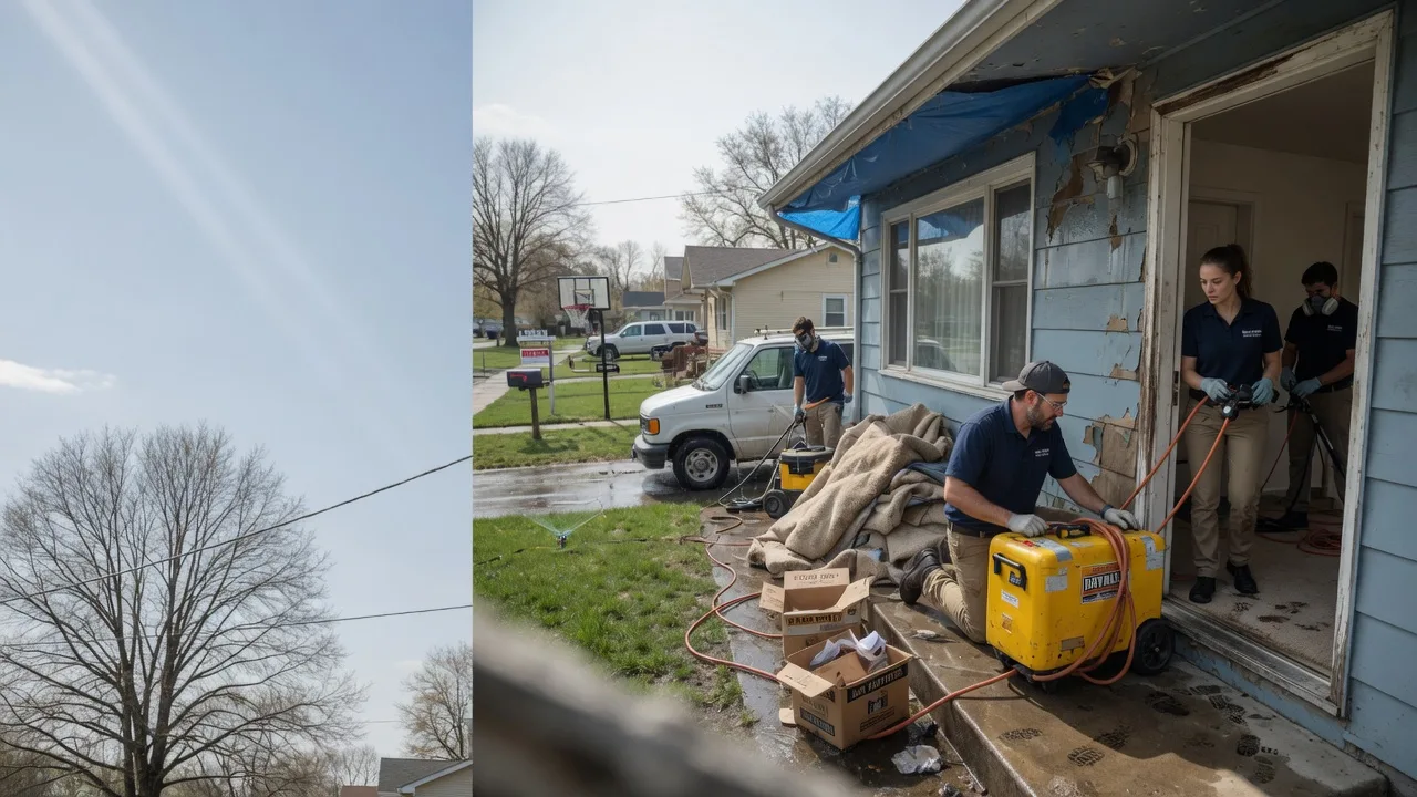 Basement Flood Cleanup in Kimberton, PA near me